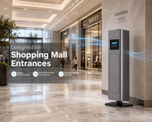 Floor Standing Shopping Mall Fragrance Oil Diffuser