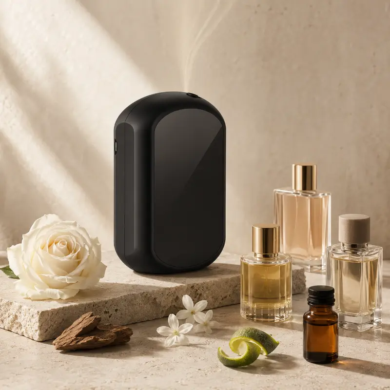 ناشر زيت عطر المرحاض بدون ماء